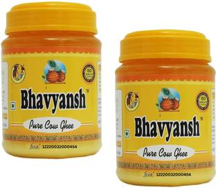 Bhavyansh Pure Cow Ghee Traditional Bilona Method, Curd-Churned Plastic Bottle