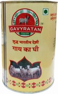 gavyratan Desi Cow Desi Ghee - 1 Litre Ghee Can