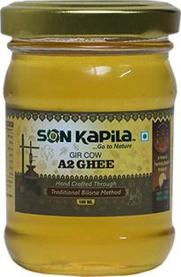 SONKAPILA Farms A2 Cultured Desi Cow Ghee Ghee Glass Bottle