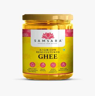 समसारा A2 गिर काऊ घी 250 ml