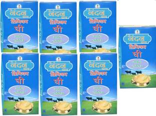 NEW NANDAN GOLD Cow Ghee for a Healthy Life Rich, Aromatic, Nutritious, Digestion and Immunity Ghee Tetrapack