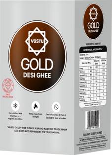 vastu Gold Premium DESI Pure and Healthy Ghee Tetrapack