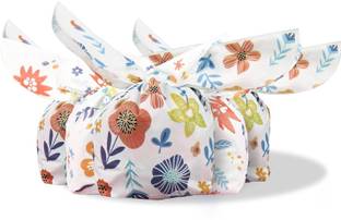 TREXEE (Set of 50) Return Gift Bags For Kids Birthday Goodie Bag Gift Covers Pouch Flower Foil Gift Wrapper