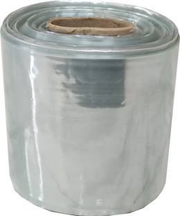 DASS PVC Heat Shrink Wrap Film Roll (7 Inch. Width & 10 Meter Length) Polymer Heat Shrink Sleeve Tube Gift Wrapper