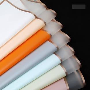 Satyam Kraft 5 Bouquet Gift Wrapping for Gift Packing PLAIN Paper Gift Wrapper
