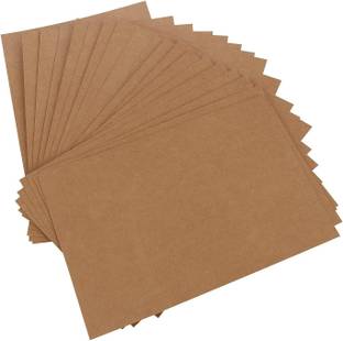 FRKB 200 GSM A5 Kraft/Craft Paper Craft Liner 20 Sheets paper Gift Wrapper