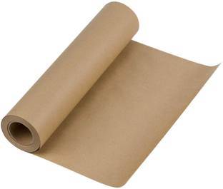 Eco Kraft Brown Packaging Paper Sheet 20 Inch 10 Mtr For E-Commerce, Shipping, Packaging & DIY Projects 100 gsm Paper Roll