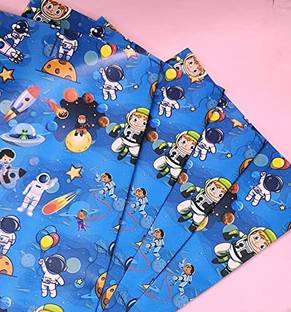 AMANVANI Space Rapping Sheet For Kids Boys Cartoon Wrapping Sheet For Kids paper Gift Wrapper