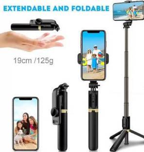 ZAXART Mini Portable and Foldable Tripod with Wireless Bluetooth Remote Tripod Tripod Kit