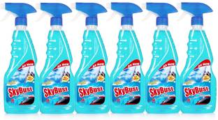 SkyBust Glass Cleaner with advanced sparkling shine booster formula