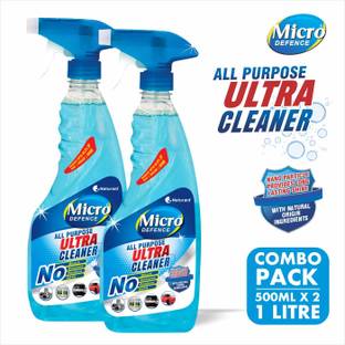 MicroDefence All Purpose Glass Cleaner|Cleans Gadgets,Mirror,TV,Stove & 150 Other Objects