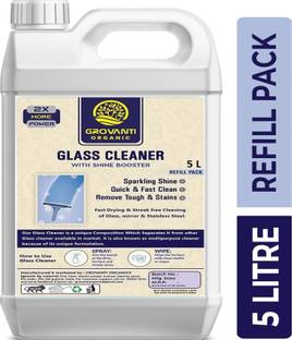 GROVANTI ORGANIC Glass and Surface Cleaner Spray, 5 litre