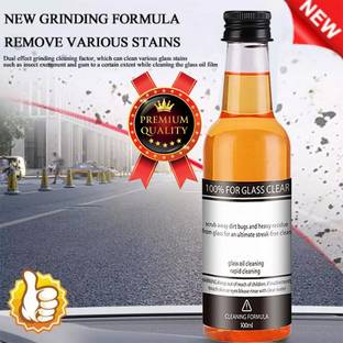 SKOOKUM Car Glass Cleaner | Streak Free Car Windshield Cleaner Liquid Vehicle Glass