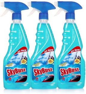 SkyBust Glass Cleaner with sparkling shine booster in lavender fragrance