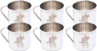 LEROYAL (Pack of 6) MH-BD-6 Glass Set Water/Juice Glass