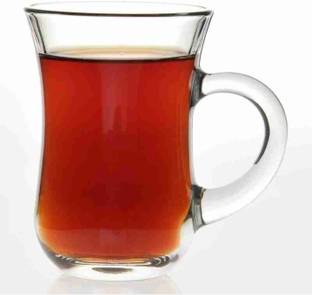 DHANSAL (Pack of 6) Coffee Glasses Mugs tea cup set Glass Set Water/Juice Glass