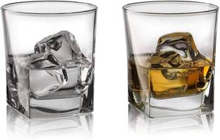 Dautaniya (Pack of 6) Drinking Whisky, Cocktails, Old Fashioned Cocktail Glass Set Water/Juice Glass Glass Set Wine Glass