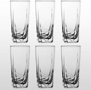 Clovefry (Pack of 6) 8Luna200ml-H14C-6-10379 Glass Set Water/Juice Glass