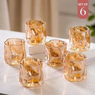 Nestasia (Pack of 6) YPGP148G10 Glass Set Water/Juice Glass