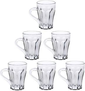DHANSAL (Pack of 6) 6PC* KTZB49 Glass Set Water/Juice Glass