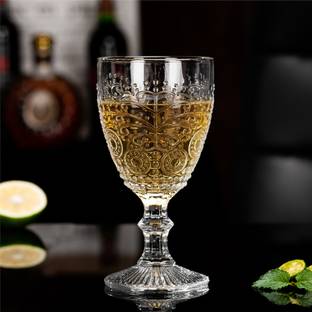 MultiZone (Pack of 6) 50 ML Wine Glasses - Standard Red/White Wine Glass, Lead-Free Premium Glass Set Wine Glass