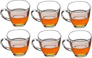 DHANSAL (Pack of 6) 6PCS (KTZB47-1) Glass Set Water/Juice Glass