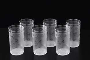 nariya (Pack of 6) PRISM GLASS SET FOR HOME AND OFFICE Glass Set Water/Juice Glass