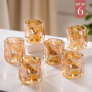 Nestasia (Pack of 6) YPGP148G10 Glass Set Water/Juice Glass