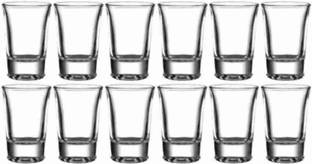 sanharshu (Pack of 12) vodka shots 38 ml, Shot Glass Glass Set Shot Glass