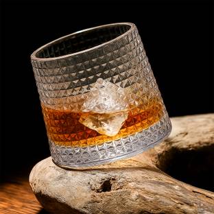 Birch & Co. Premium Whiskey Glass Set for Scotch, Bourbon, Cocktail- Bar, Home, Party & Gift Glass Set Whisky Glass