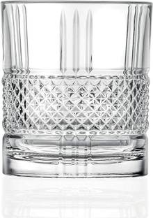 Adhunyk Crystal Whiskey Glass Set (340 ml 1 pcs) Glass Water/Juice Glass