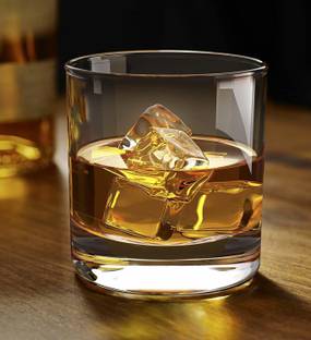 CQZ (Pack of 6) Perfect for ServingA Scotch, Whiskey or Mixed Drinks(pack of 6,300 ml ) Glass Set Whisky Glass