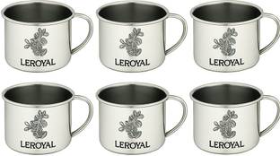 LEROYAL (Pack of 6) MH-BD-6 Glass Set Water/Juice Glass