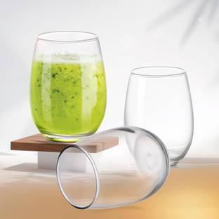 Shiv Traders (Pack of 3) HIGHBALL SMALL ADV Glass Set Water/Juice Glass