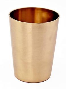 RBHMC BRONZE MASTER Pure Kansa Matt Finish Handmade Glass Tumbler Serveware & Drinkware Bronze Glass Set Water/Juice Glass