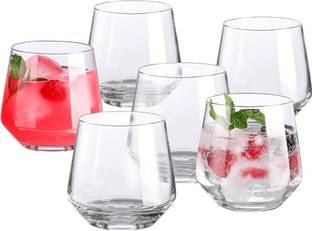 PKMSHO (Pack of 6) 6(DMC011-2) Glass Set Water/Juice Glass