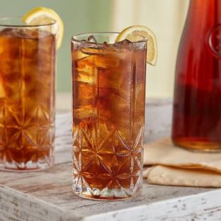 CQZ (Pack of 6) Long Water Glasses ,Tall Drinking Glasses for- Water, Juice, Mojito, Cocktail Glass Set Water/Juice Glass