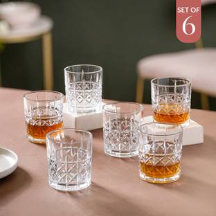 Nestasia (Pack of 6) YPGP148G11 Glass Set Whisky Glass