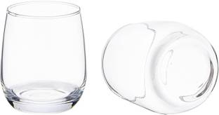 Shiv Traders (Pack of 2) SMALL TOYO Glass Set Water/Juice Glass