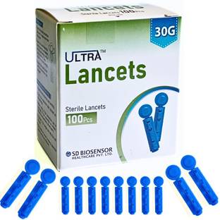 STANDARD Disposable Sterile Round Blood Needle Ultra thin - Glucometer Lancets