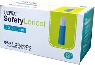 ULTRA Sterile Disposable Safety Blood Glucose Comfort Needle Glucometer Lancets
