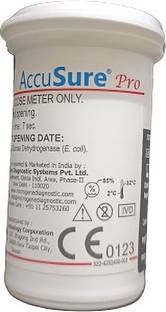AccuSure Pro 50 Glucometer Strips