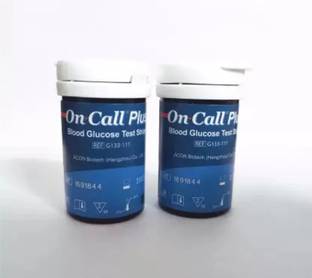 NSC On Call Plus 007-code (2x50) 100 Glucometer Strips - 100 Glucometer Strips