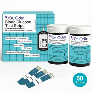 Dr. Odin AC-307 (GDH-FAD) Blood Glucose 50 Glucometer Strips