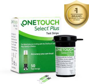 OneTouch Select Plus 50 Glucometer Strips