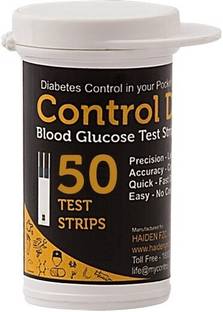Control D HDCDSTP5O 50 Glucometer Strips