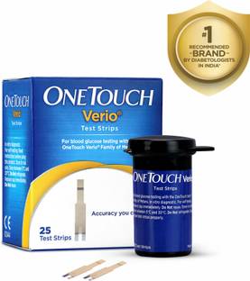 OneTouch Verio 25 Glucometer Strips