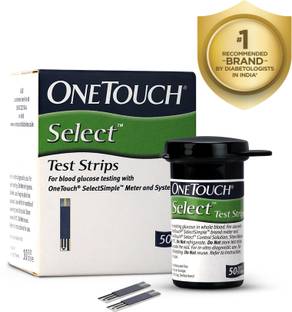 OneTouch Select 50 Glucometer Strips
