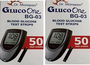 Dr. Morepen ?BG-03 100 Glucometer Strips