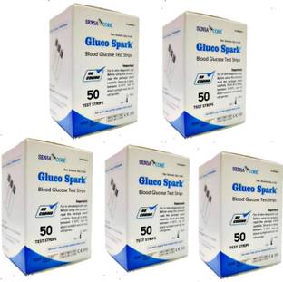 gluco spark 250 Test Strips| 250 Glucometer Strips